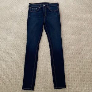 Women’s Rag & Bone High Rise Skinny Dark Wash